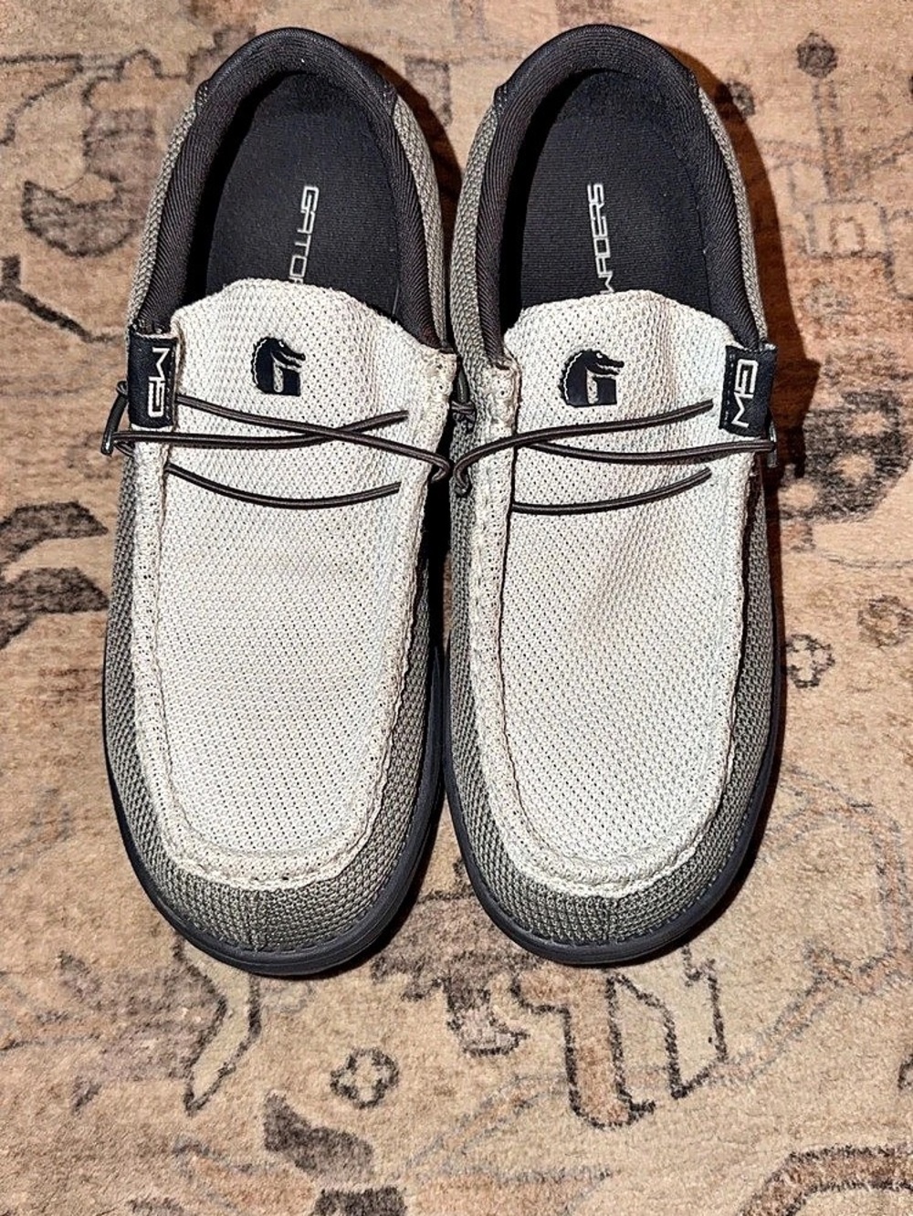 Gator Waders Camp Shoes Gray & Black US 9